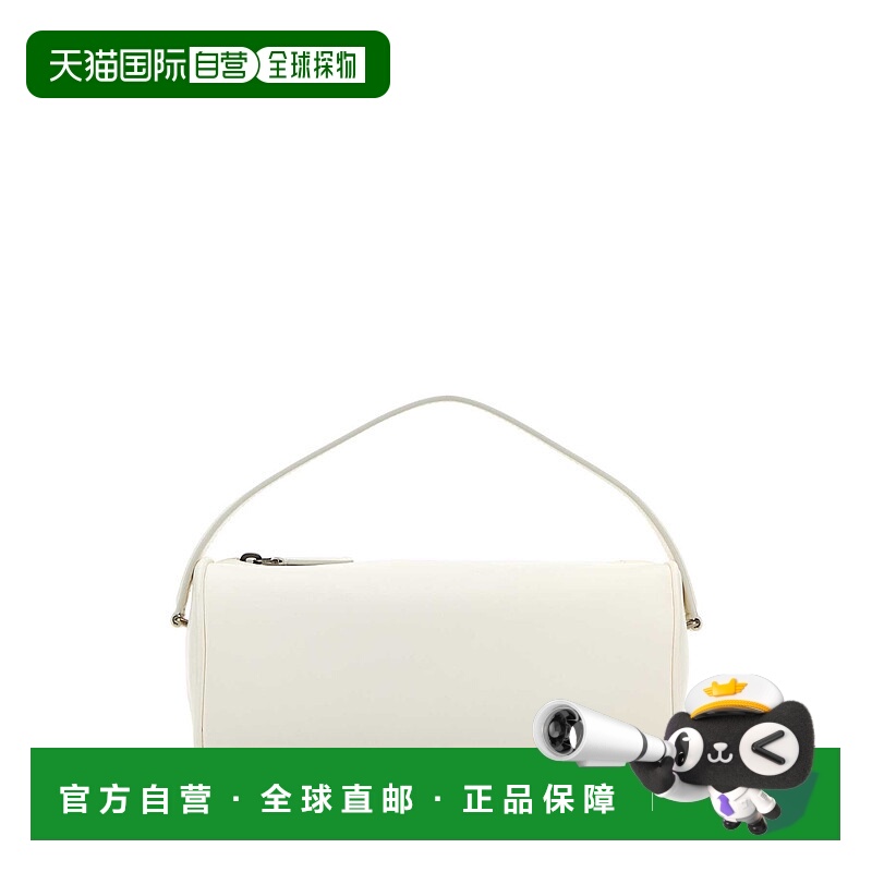 THE ROW 女士手提包 W1709L108OWA AW2024 白色 Round 90's徽标手