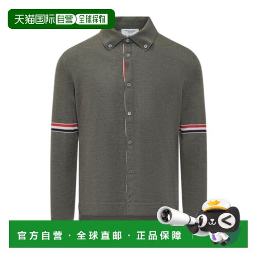 1h可退 奢淘 Thom Browne 条纹开衫 男 MKL005AY1002