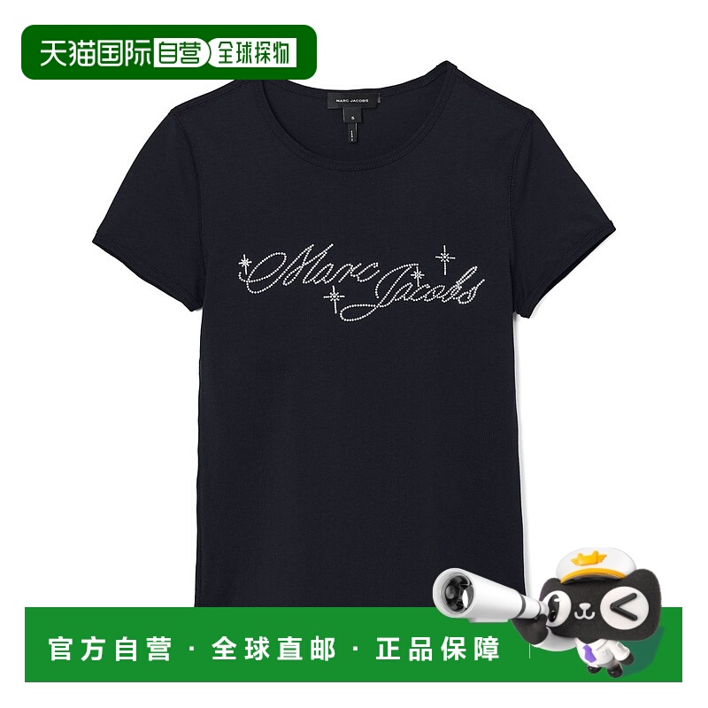 1h可退 MARC JACOBS 女士T恤 2S5RTP025C07001 AW2025 黑色