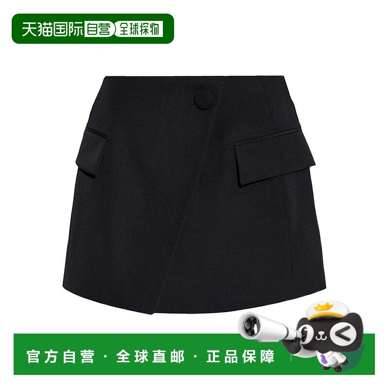 BALMAIN 女士半身裙 EF0LA515WC090PA SS2025黑色 A字裙,女装/女士精品,半身裙,淘宝优惠券,粉丝福利购,淘宝优惠卷