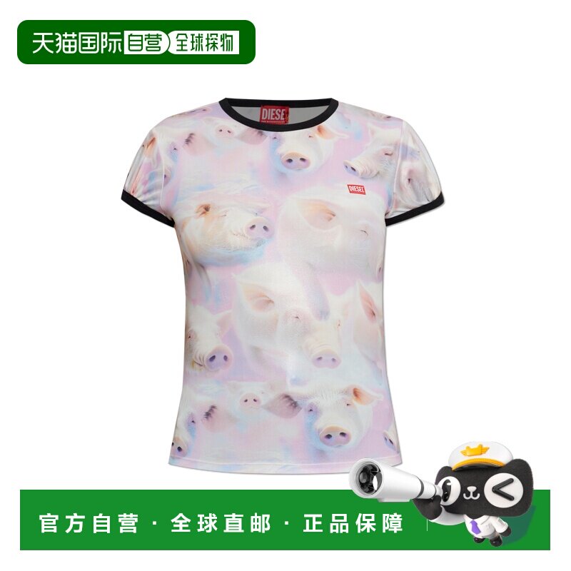 DIESEL 女士T恤 TUNKYPA210220IHBS64NA SS2026女装
