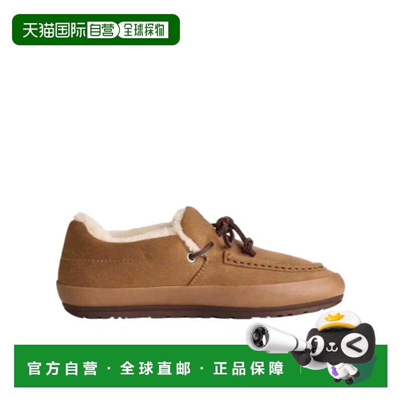 UGG 女士高跟鞋 1181470CHE AW2026  女鞋棕色系带平底靴图片