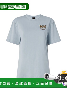 PINKO 女士T恤 105526A33FE87 SS2026 蓝色 STREPITOSO T-SHIRT J