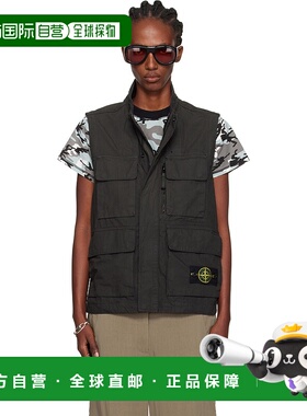 1h可退 潮奢 Stone Island 石头岛 女士 灰色 G100001 Canvas Wea