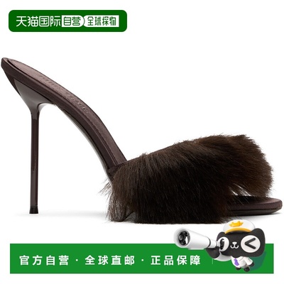 1h可退 潮奢 Paris Texas 女士 棕色 Furry Lidia 凉鞋 PX1421XFX