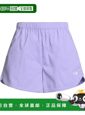 1h可退 潮奢 the north face 北面 女士 短裤 purple紫色 舒适时