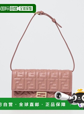 FENDI 女士钱包 8M0498AAJDF13VM AW2025 粉红色 WALLET ON CHAIN