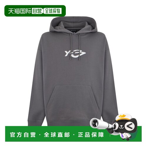 Y-3 男士卫衣 KZ0841GREYFIVE AW2026 灰色 Hoodie