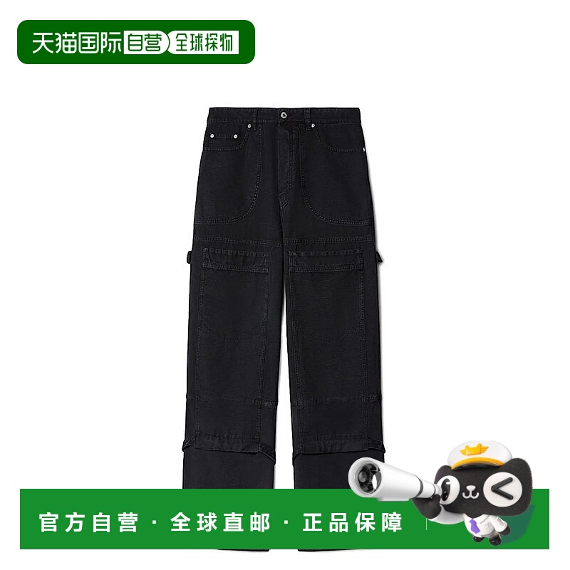 OFF-WHITE 男士T恤 OMCE044C99FAB001NERO SS2025