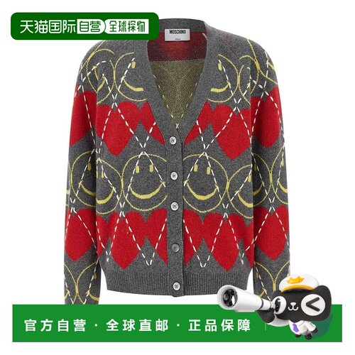 MOSCHINO 女士针织衫 092455021506 AW2025 花色 Cardigan