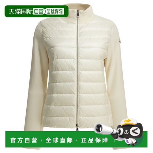 MONCLER 女士针织衫 9B00036M1131030 AW2026 白色 Padded wool c