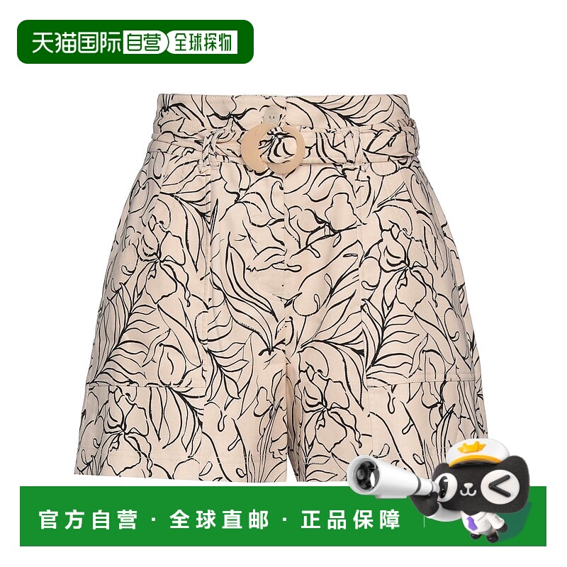1h可退 潮奢 Simkhai 女士 短裤 beige米色 舒适时尚
