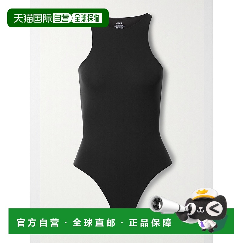 1h可退 潮奢 SKIMS 女士 Fits Everybody 弹力缎面平纹布丁字裤式