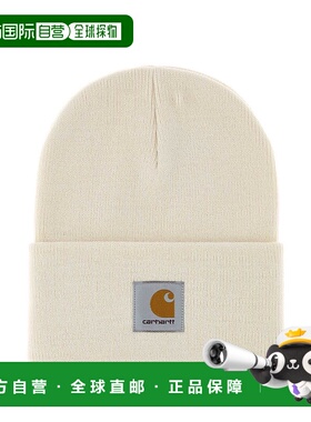 1h可退 潮奢 CARHARTT WIP 女士 乳白色有机玻璃手表帽子 I020222