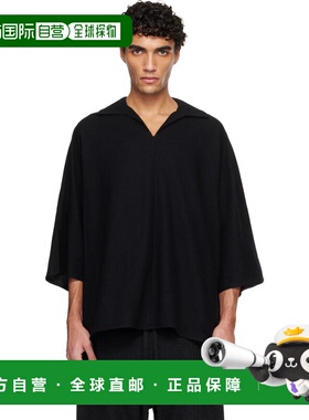 1h可退 潮奢 essentials fear of god 男士 黑色 Polo 衫 FG25FW6