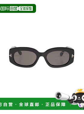 1h可退 TOM FORD 女士太阳镜 FT118705201A CO 黑色 Sunglasses