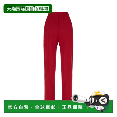 ALEXANDER MCQUEEN 女士休闲裤 843646QJAFK6191 AW2025直筒裤