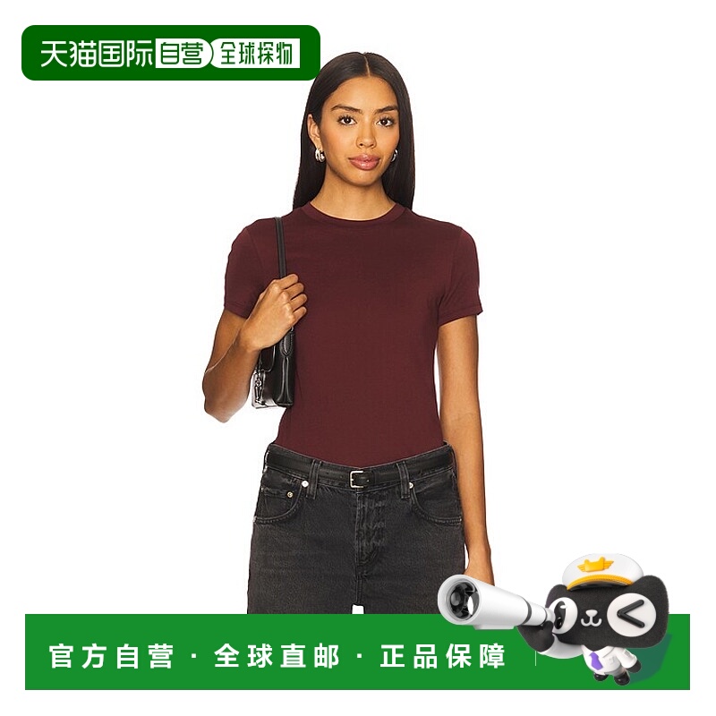 1h可退 潮奢 THEORY 希尔瑞 女士 小巧基础款T恤 L1024521