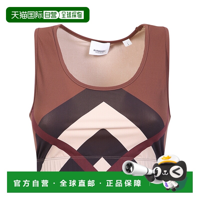 BURBERRY 女士T恤 8055258 AW2022 棕色