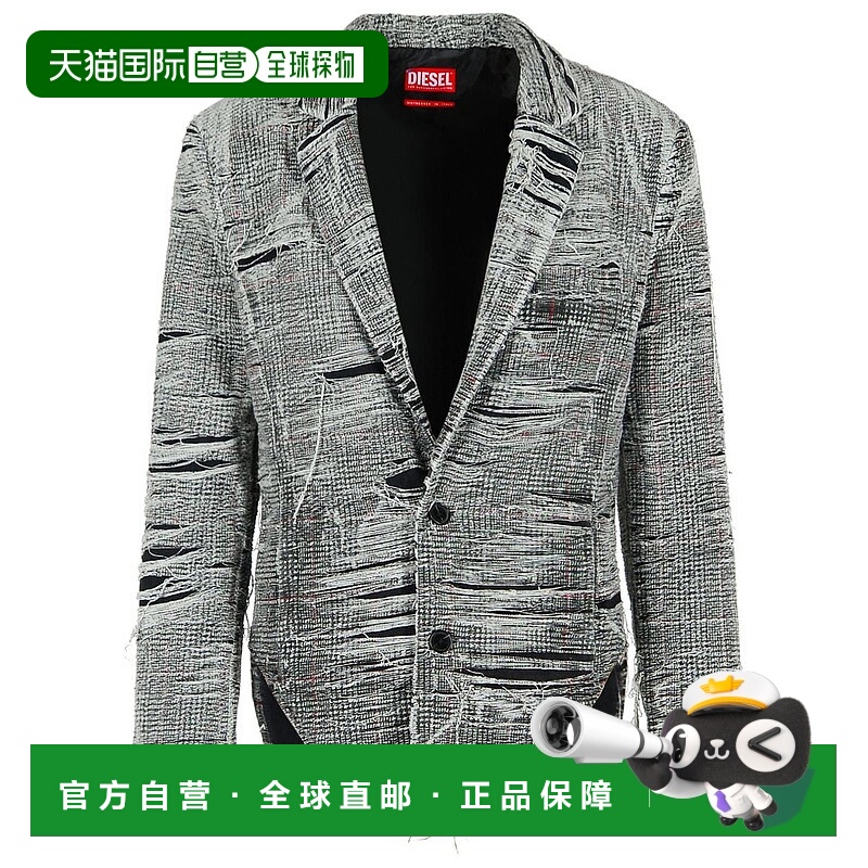 DIESEL 女士外套 A181560CMBRE7240 SS2025 灰色 Diesel 'Phonix'