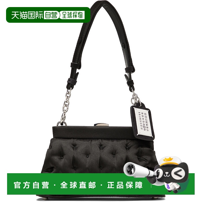 潮奢 Maison Margiela 马丁 马吉拉 女士 黑色小号 Glam Slam Emb