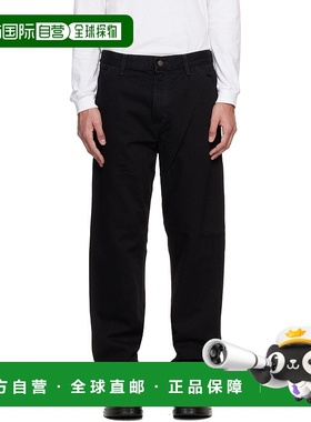 1h可退 潮奢 CARHARTT WIP 男士 黑色 Single Knee 牛仔裤 I03202