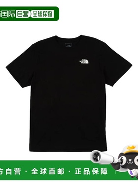 THE NORTH FACE 男士户外T恤 NF0A8B6KKY41BLACK SS2026