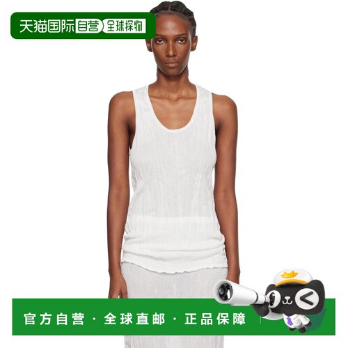 toteme 女士 TOTEME 白色背心 262WRT0724YA0244047WHITE