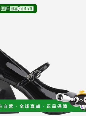 PINKO 女士高跟鞋 SD0415E002Z99 AW2025 黑色 Viola Patent leat