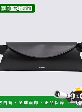 JIL SANDER 女士斜挎包 J08WD0051P4840001 CO黑色 腰包单肩包