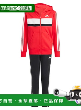 ADIDAS 男童套装 JC7522ROSSONERO CO 红色 TUTA BAMBINO TIBERIO