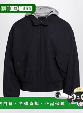 潮奢 Prada 普拉达 男士 飞行员连帽夹克 SGD079OOO1W2G