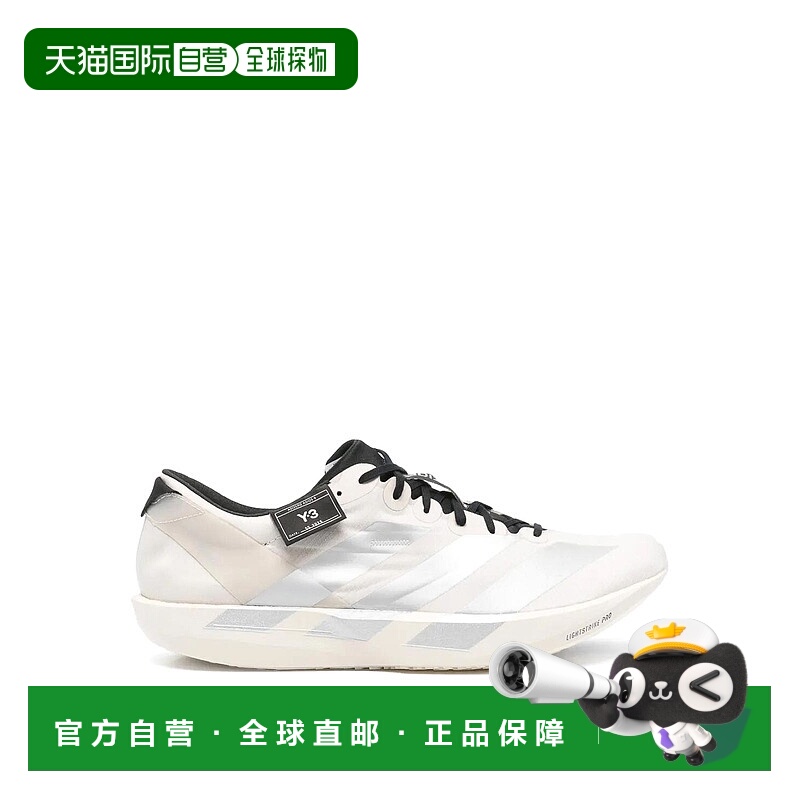 1h可退 Y-3 男士运动鞋 JS3152 SS2025 灰色 Y-3 Adios 9M