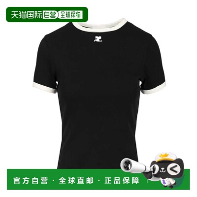 COURREGES 女士T恤 VESJTS017JS00709901 AW2026