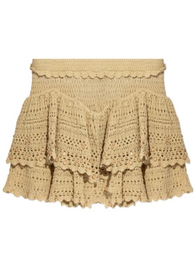 1h可退 香港直邮ISABEL MARANT 女士短裤 SH0327FAD2L04IDESERT S