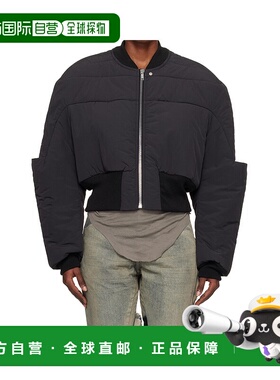 RICK OWENS 女士夹克 AW2025 灰色羽绒服 RP02E4779MTT009