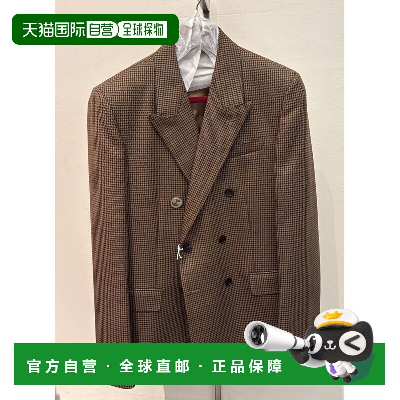 GUCCI 男士西服 832991Z7AQA2014 AW2025 深棕色 【付后1h可退】