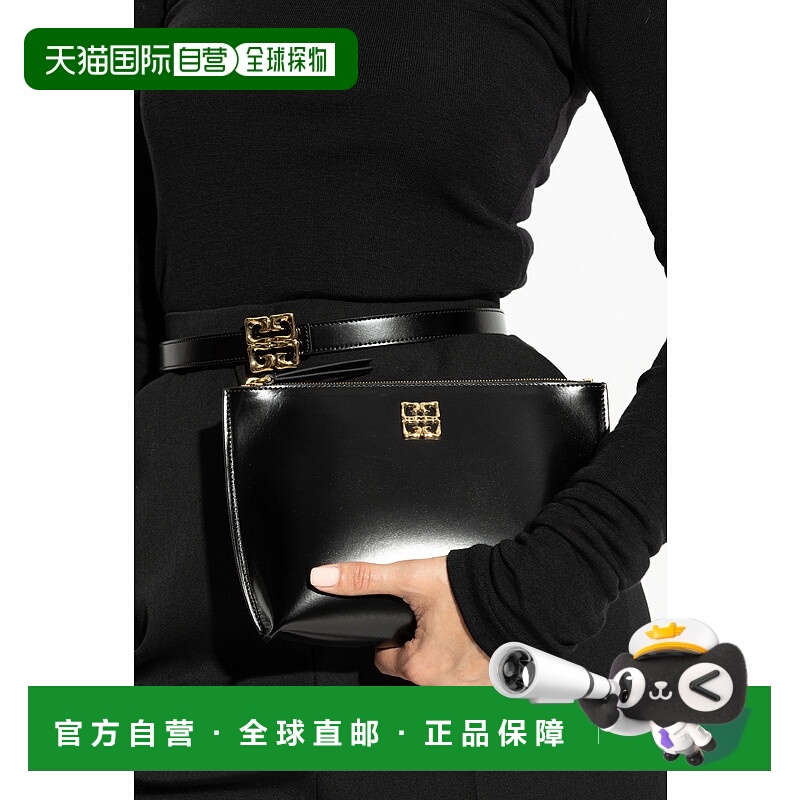 1h可退 GIVENCHY 女士单肩包 BB60NSB13A001 CO 黑色 Black clutc