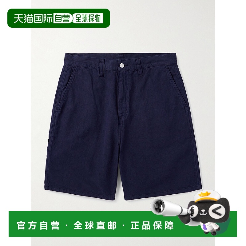 1h可退 潮奢 CARHARTT WIP 男士 Walter 单及膝阔腿棉麻混纺帆布