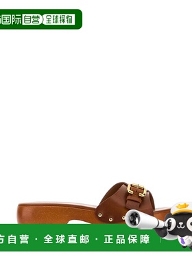 CHLOÉ 女士凉鞋 CHC25A12JLT27T AW2025 驼色 Caramel leather Je