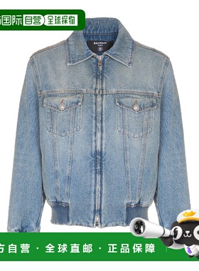 BALMAIN 男士夹克 FH1TC420DF816AW AW2025 蓝色