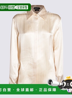 1h可退 TOM FORD 女士衬衫 CA3276FAX1311CO100 SS2025 橙色