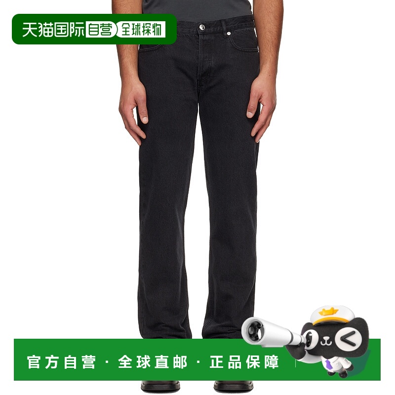 1h可退 潮奢 A.P.C. 男士 黑色 New Standard 牛仔裤 COGEXM09001