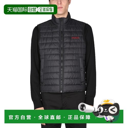 1h可退 潮奢 boss 雨果 男士 连帽羽绒马甲 5047016810239121001