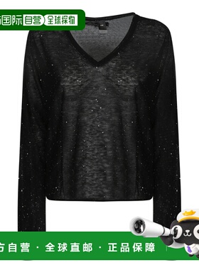 PINKO 女士针织衫 105400A2PMZ99 AW2025 黑色 Solomon wool shir