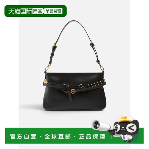 PINKO 女士单肩包 262106177A0QOZ99Q AW2026 黑色 PINKO BELT CL