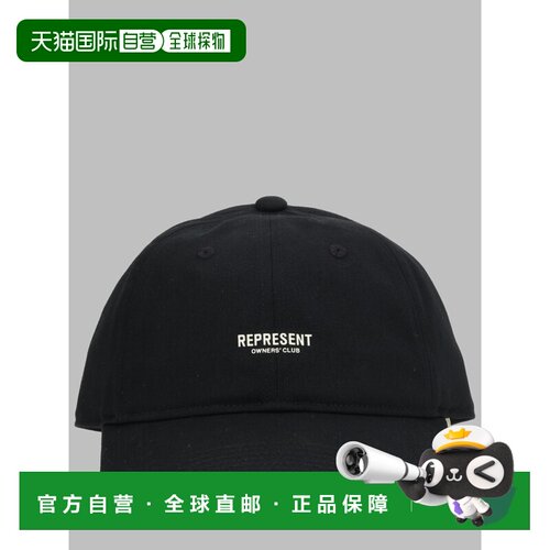 Represent 男士帽子 OCM10003401 AW2026 黑色 Micr支付后1h可退