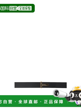 1h可退 TOM FORD 男士腰带 TB247LCL237GBLACK SS2025 黑色皮带