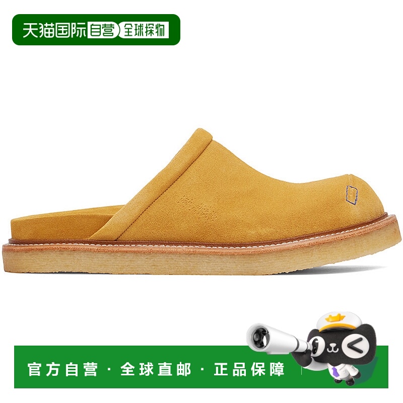 1h可退 潮奢 ADER Error 女士 黄色 Curve Sabot 02 穆勒鞋 BMADS