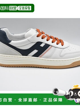 HOGAN 男士休闲鞋 HXM6300EU50ODZ743LBIANCOARANCIO